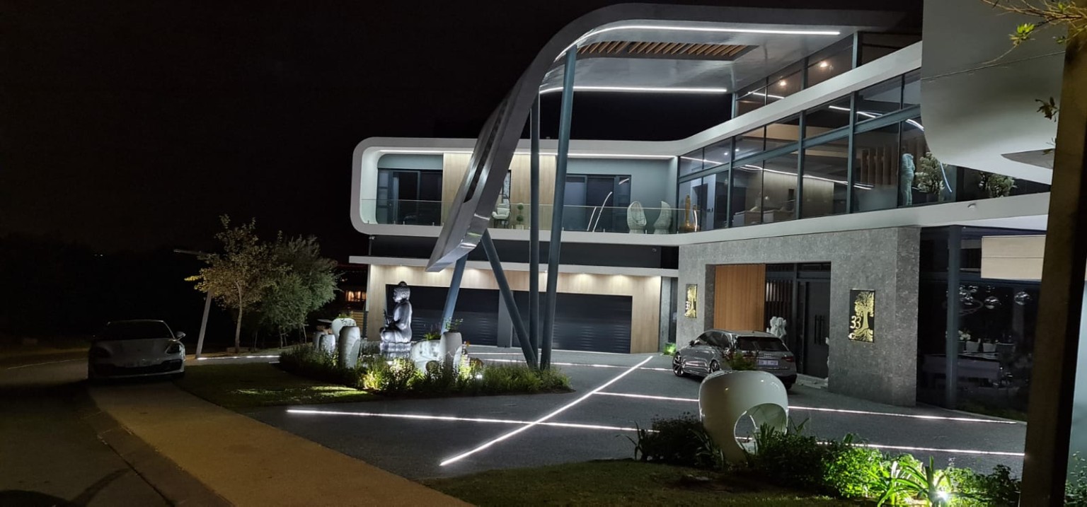 FAFU exterior architectural lighting